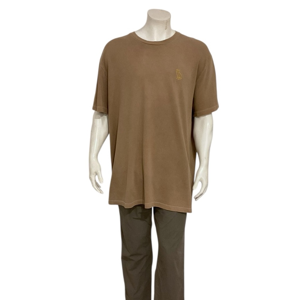 OVO Men’s Brown Crewneck T Shirt